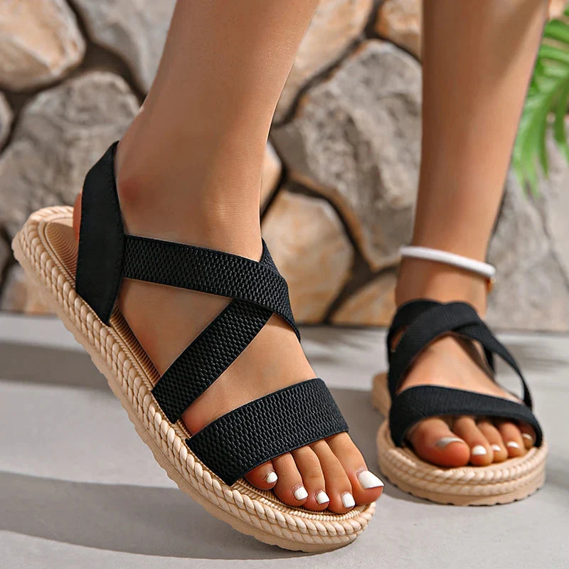 Adele | Women's Woven Sandals - Image 9