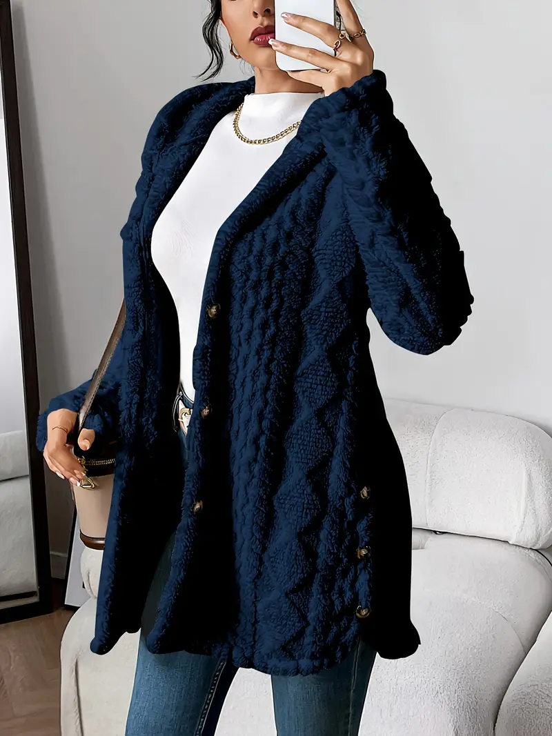 Adriana™ | Plush Hooded Cardigan - Image 7