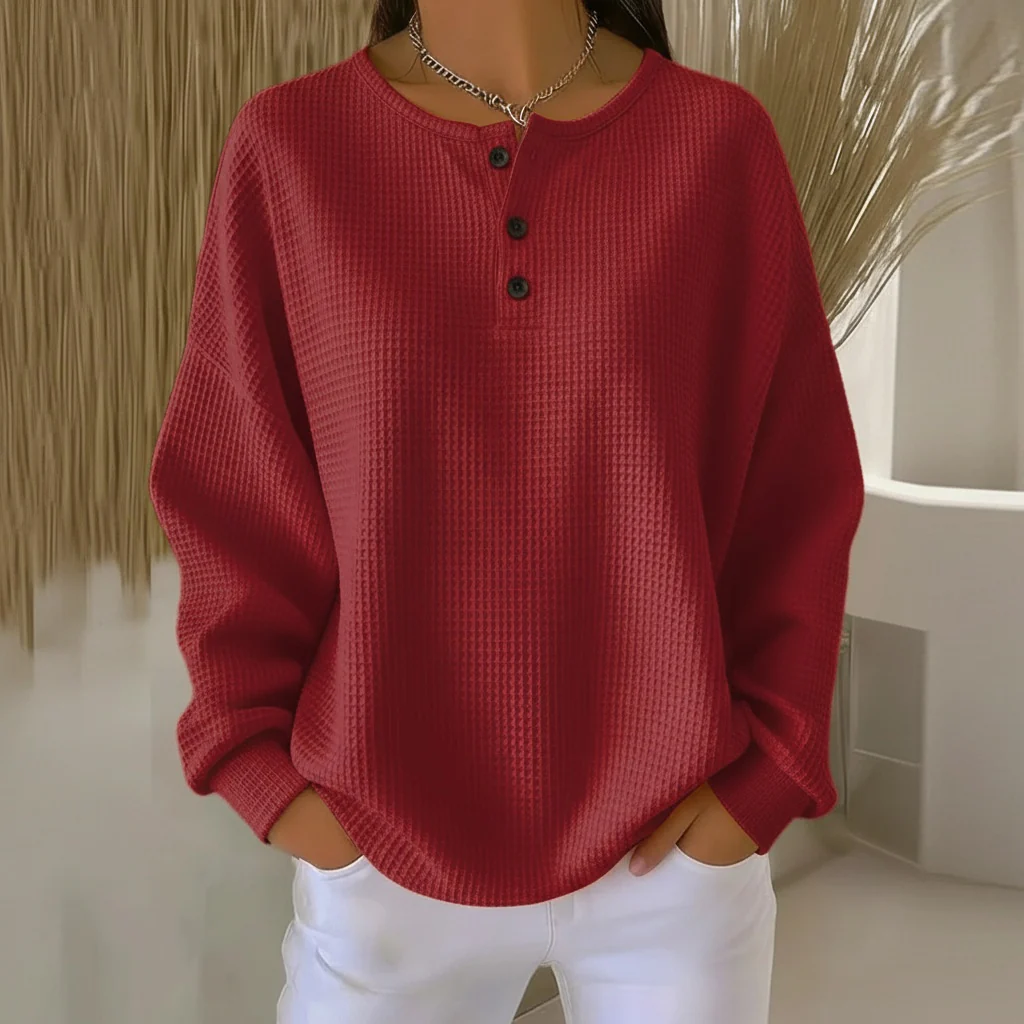 Alexa™ | Cozy Waffle Sweater - Image 3