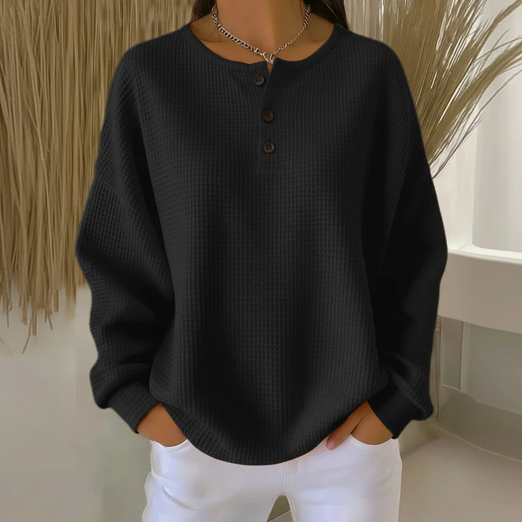 Alexa™ | Cozy Waffle Sweater - Image 4