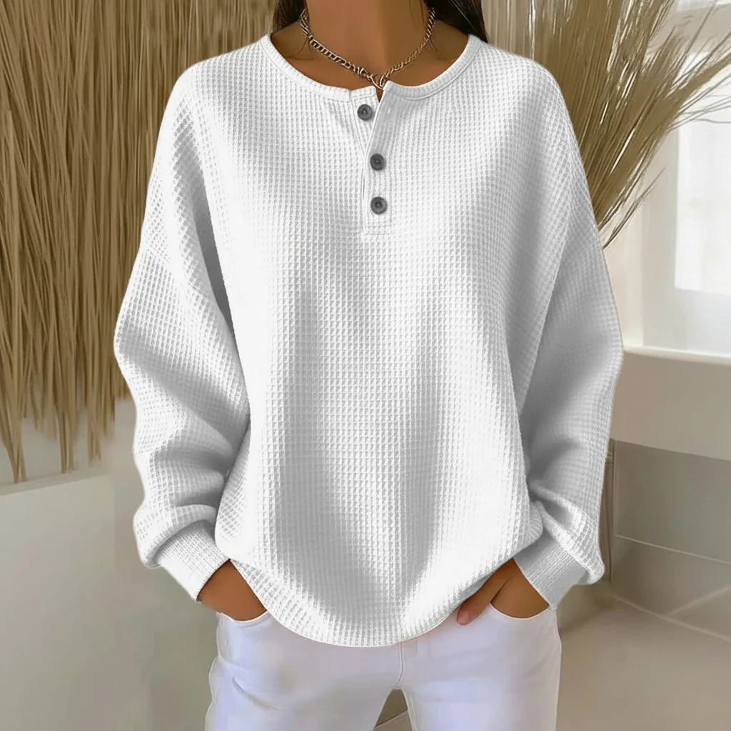 Alexa™ | Cozy Waffle Sweater - Image 6