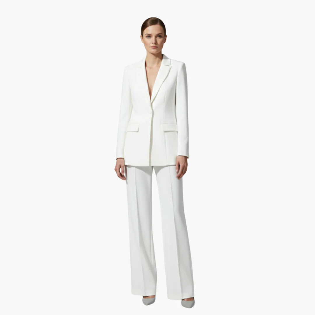 Allegra | Women's Business Casual Blazer Suit Set - Image 11
