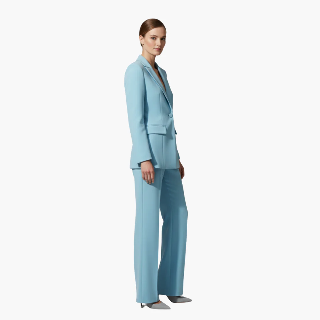 Allegra | Women's Business Casual Blazer Suit Set - Image 3
