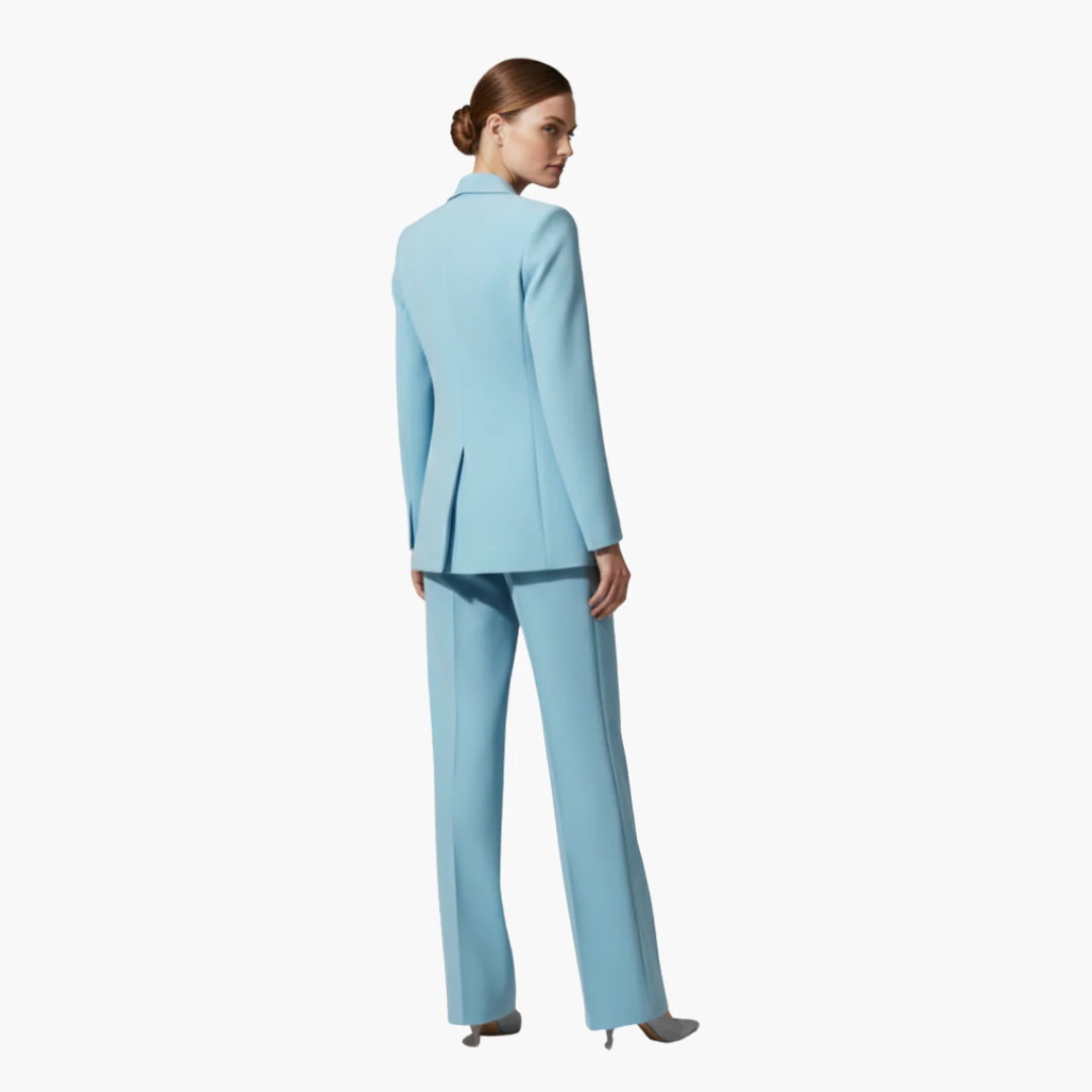 Allegra | Women's Business Casual Blazer Suit Set - Image 4