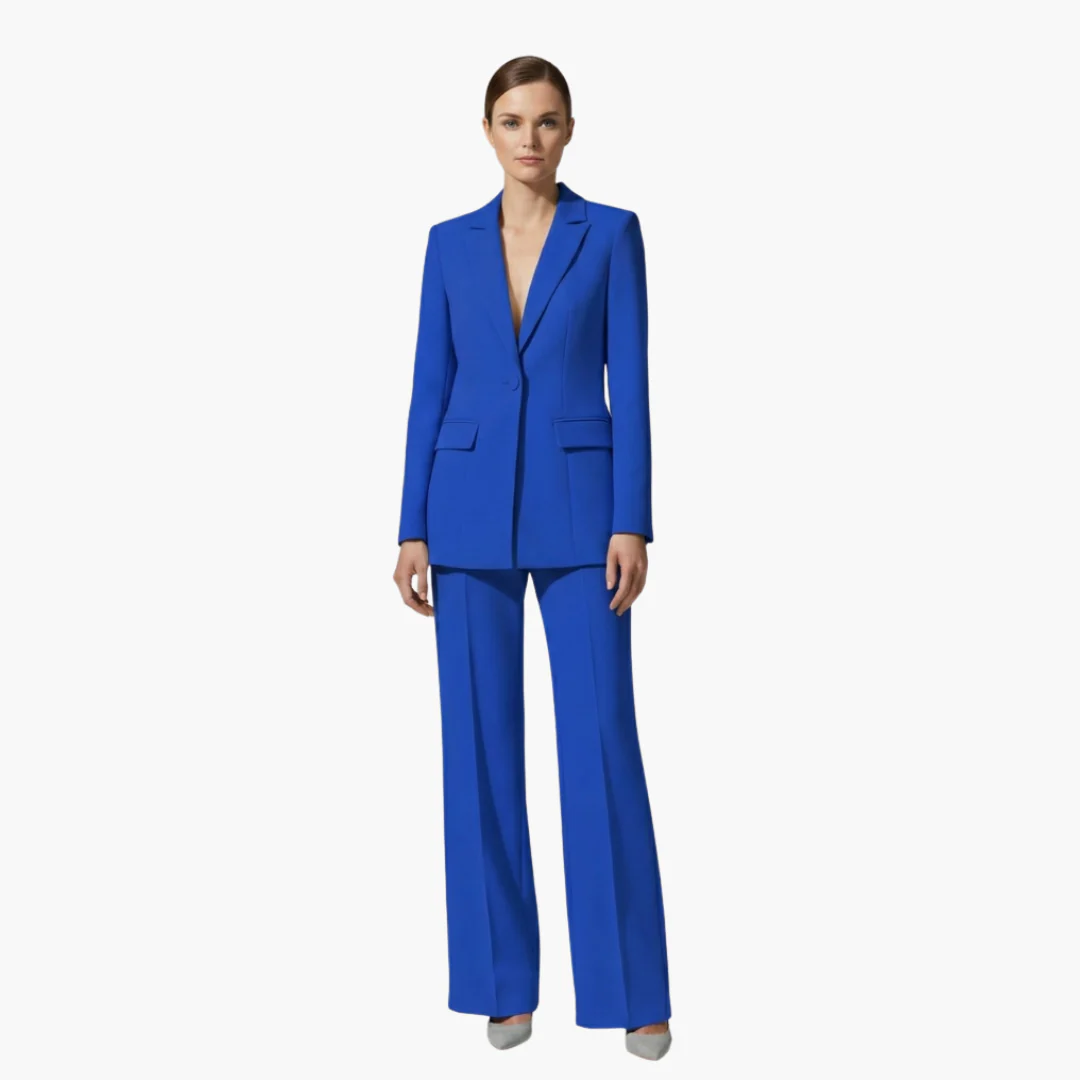 Allegra | Women's Business Casual Blazer Suit Set - Image 7