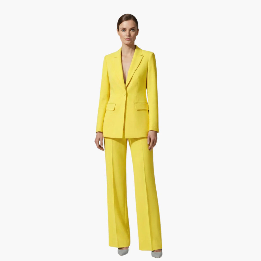 Allegra | Women's Business Casual Blazer Suit Set - Image 8