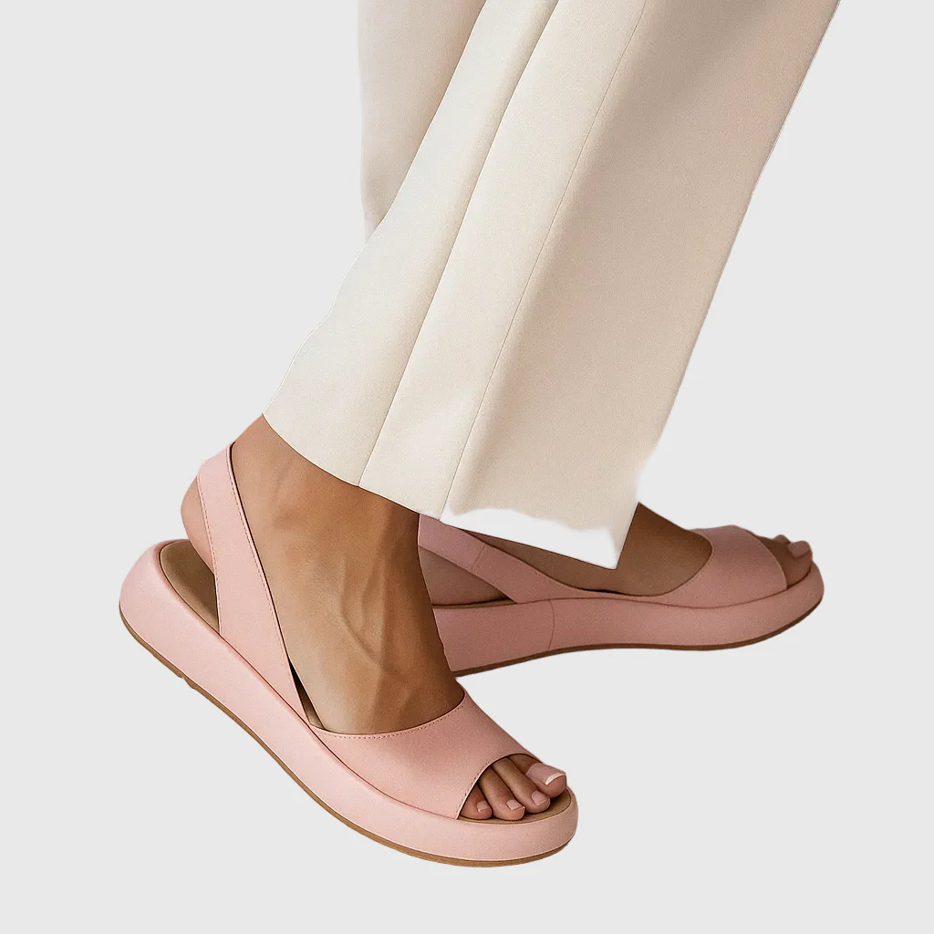 Amelia | Women's Open Toe Slip-On Sandals - Image 3