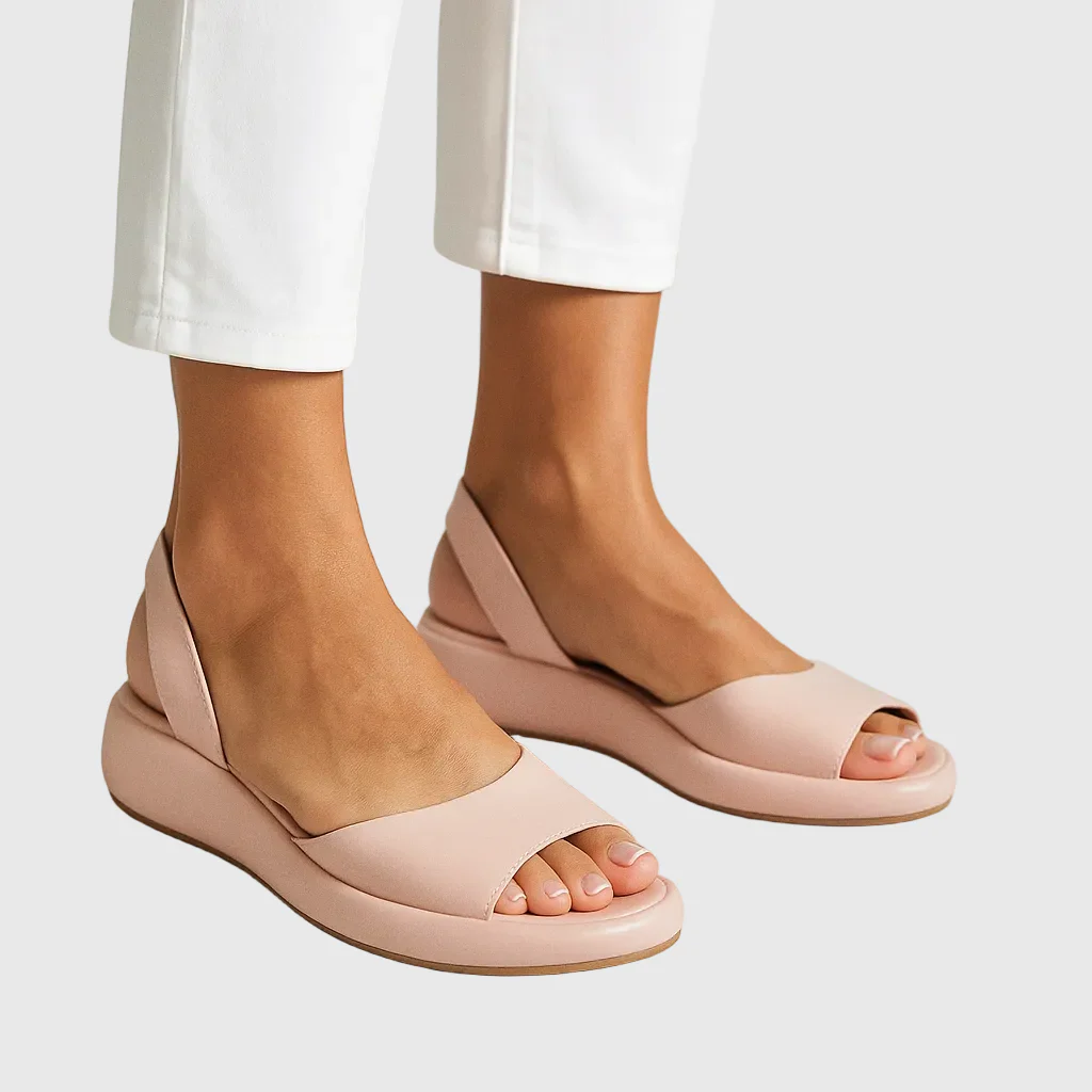 Amelia | Women's Open Toe Slip-On Sandals - Image 5