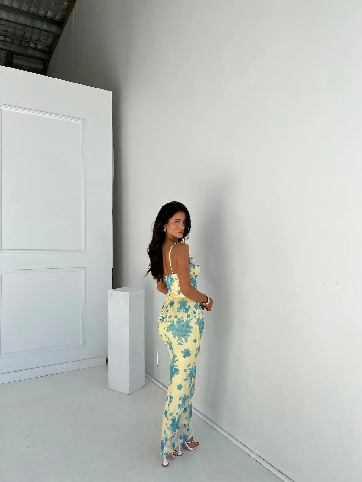 Annabelle | Women's Wedding Guest Floral Maxi Dress - Image 4