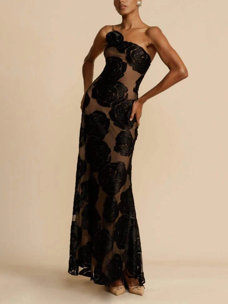 Arabella | Women's Wedding Guest Floral Maxi Dress - Image 2