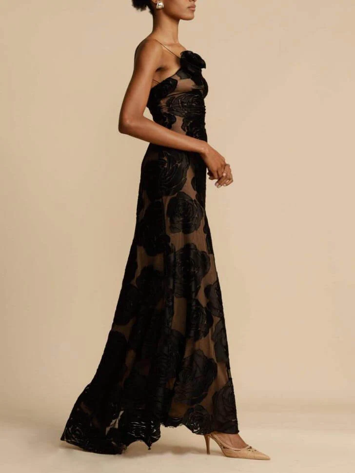 Arabella | Women's Wedding Guest Floral Maxi Dress - Image 3