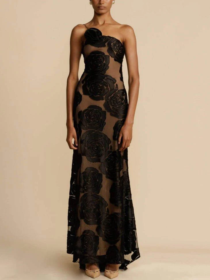 Arabella | Women's Wedding Guest Floral Maxi Dress - Image 4