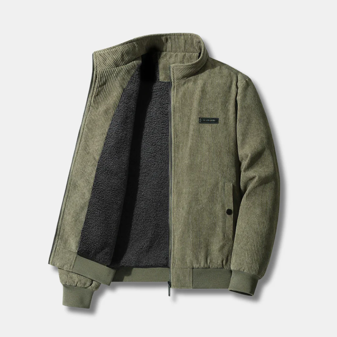 Ashford™ | Corduroy Jacket with Warm Sherpa Lining - Image 2