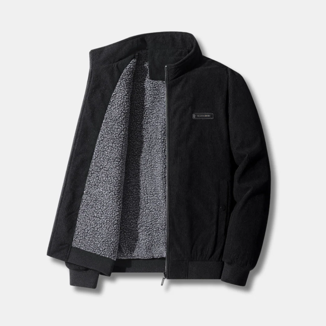 Ashford™ | Corduroy Jacket with Warm Sherpa Lining - Image 3