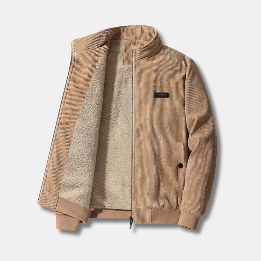 Ashford™ | Corduroy Jacket with Warm Sherpa Lining - Image 4
