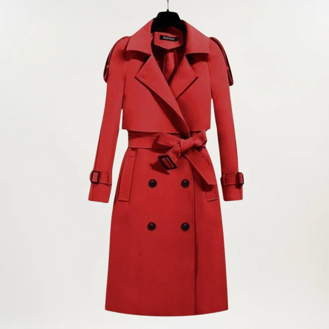 Ashly™ | Longline Trench Coat - Image 3