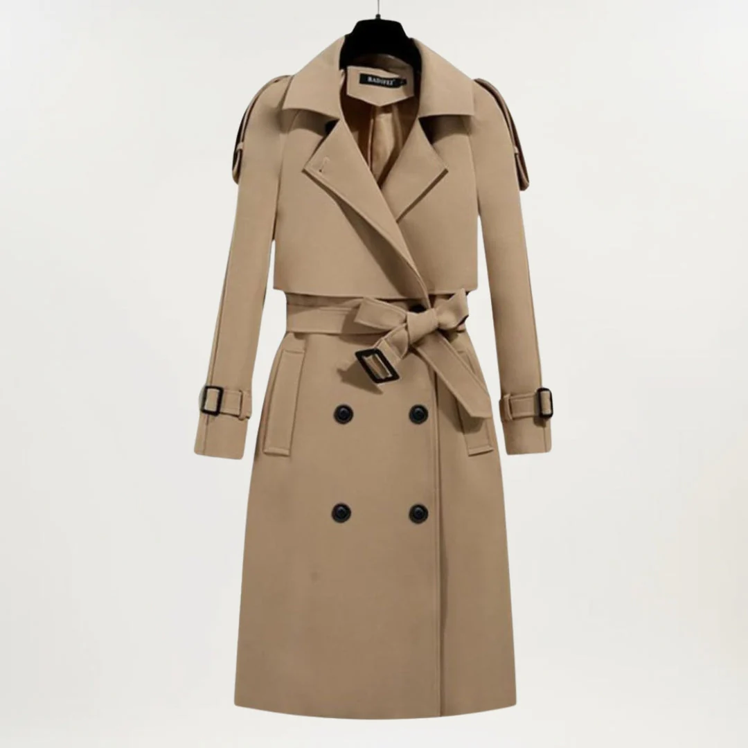 Ashly™ | Longline Trench Coat - Image 4