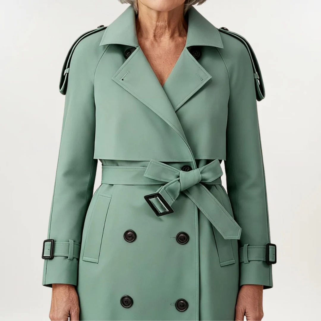 Ashly™ | Longline Trench Coat - Image 6