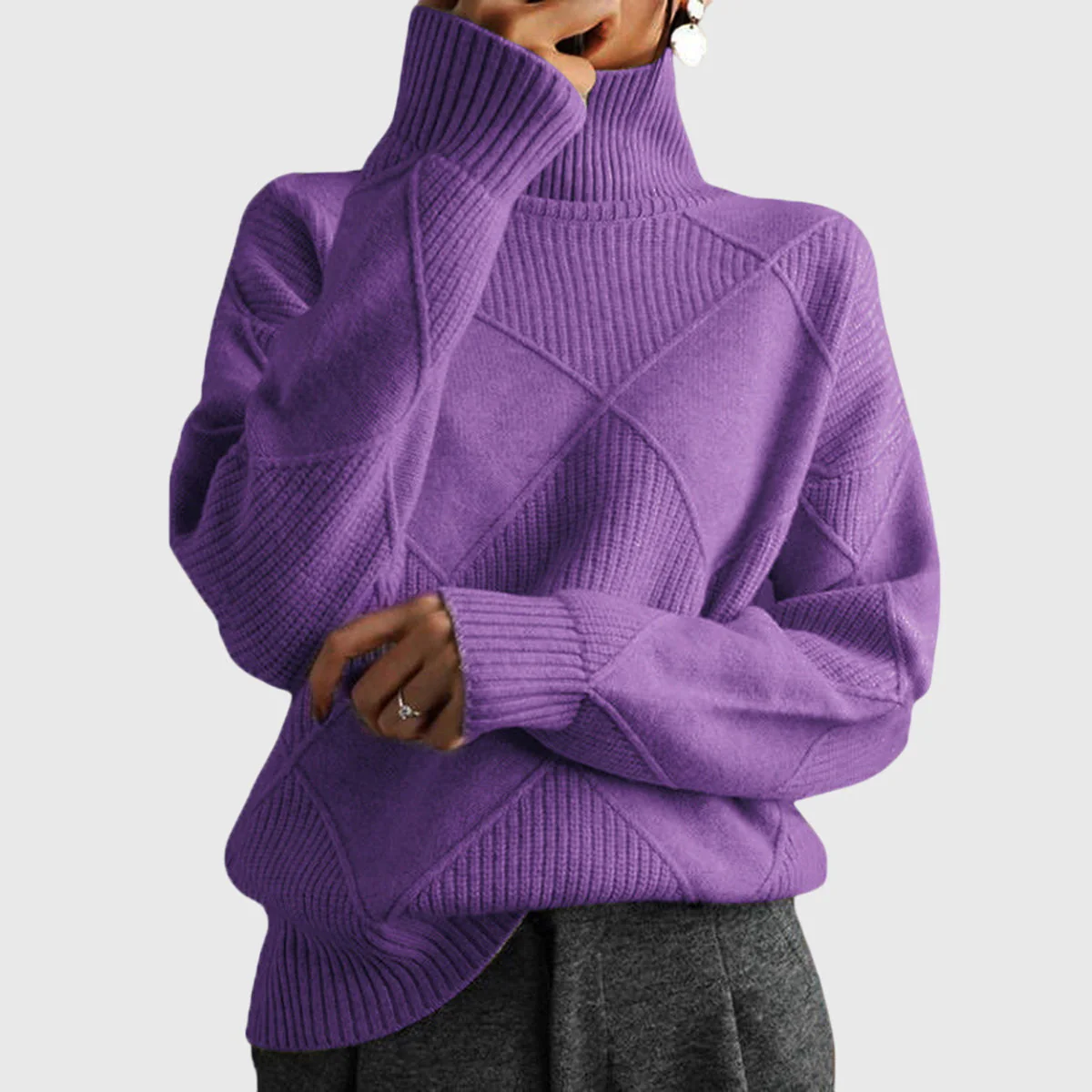 Avery™ | Turtleneck Sweater - Image 2
