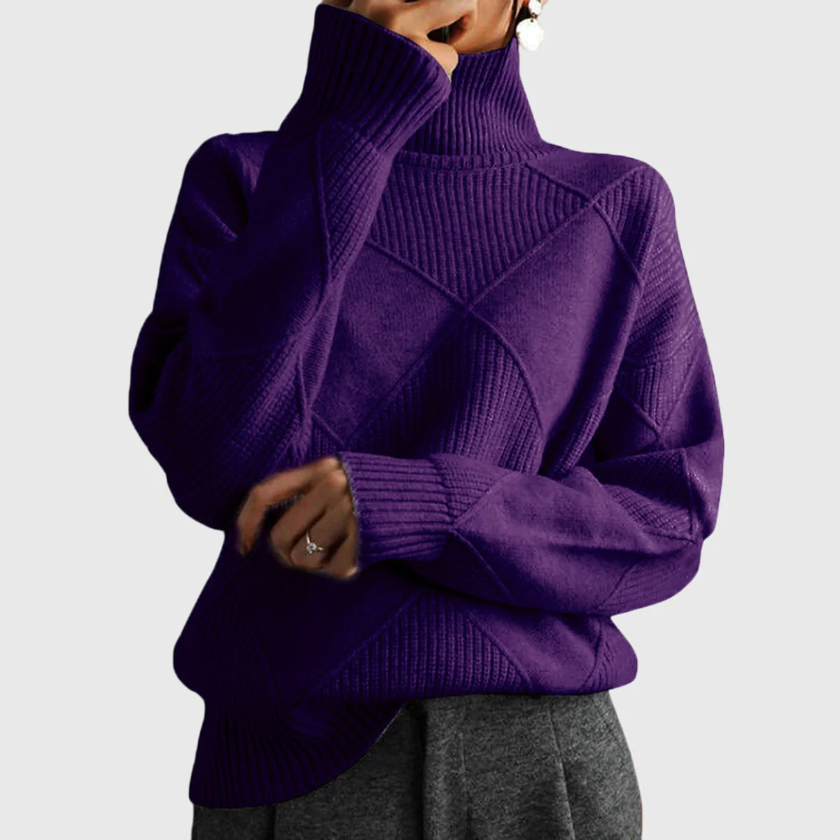 Avery™ | Turtleneck Sweater - Image 7
