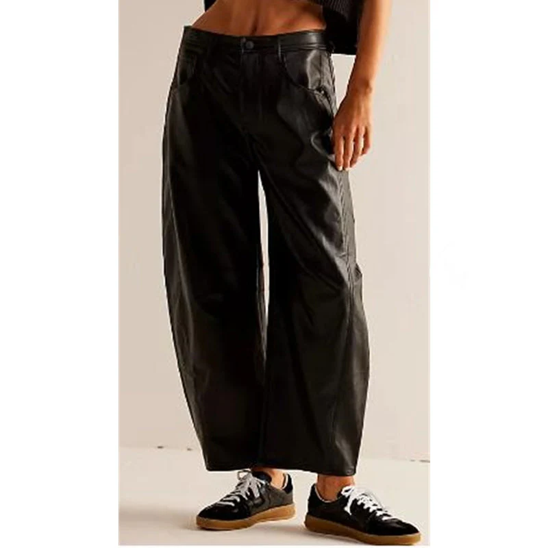 Barrel | Women's High Waist Barrel Leg Jeans Relaxed Fit Denim - Image 24