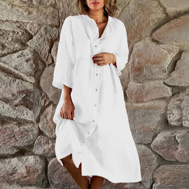 Briar | Women's Flowy Elegant Midi Dress Evening - Image 5
