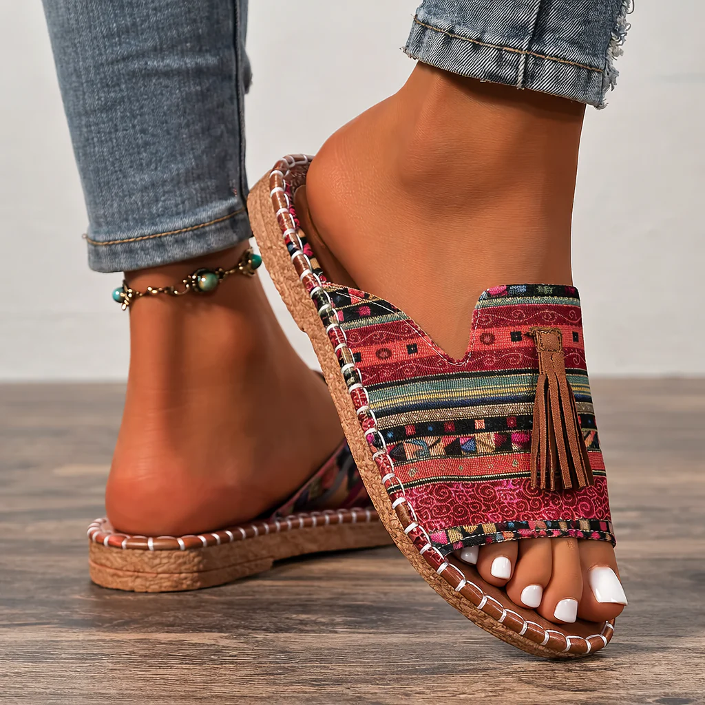 Calla | Women's Orthopedic Flat Cushioned Sandals - Image 6