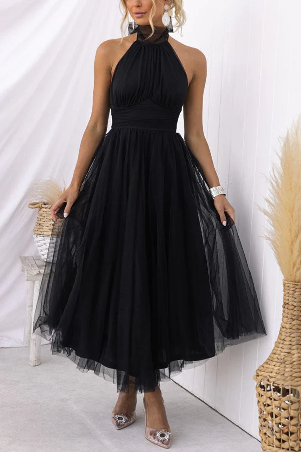 Catalina | Women's Wedding Guest Tulle Dress - Image 4