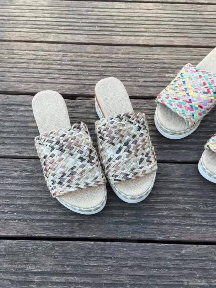 Celeste | Women's Woven Wedge Sandals - Image 11