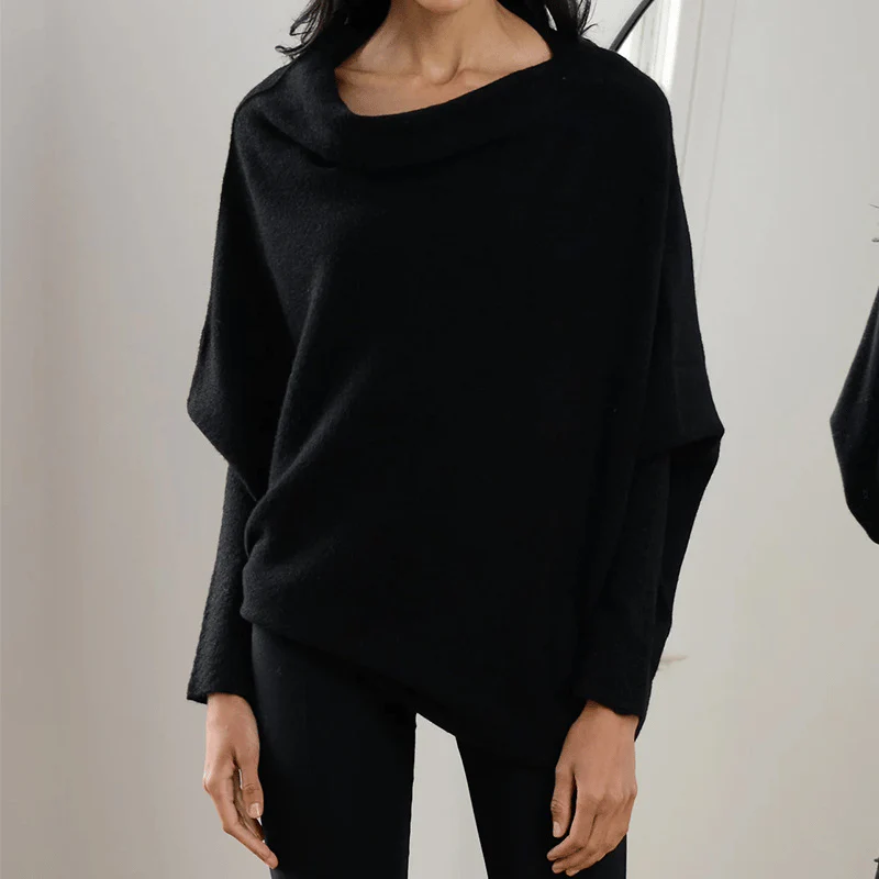 Celestina | Women's Off Shoulder Long Sleeve Sweater - Image 10