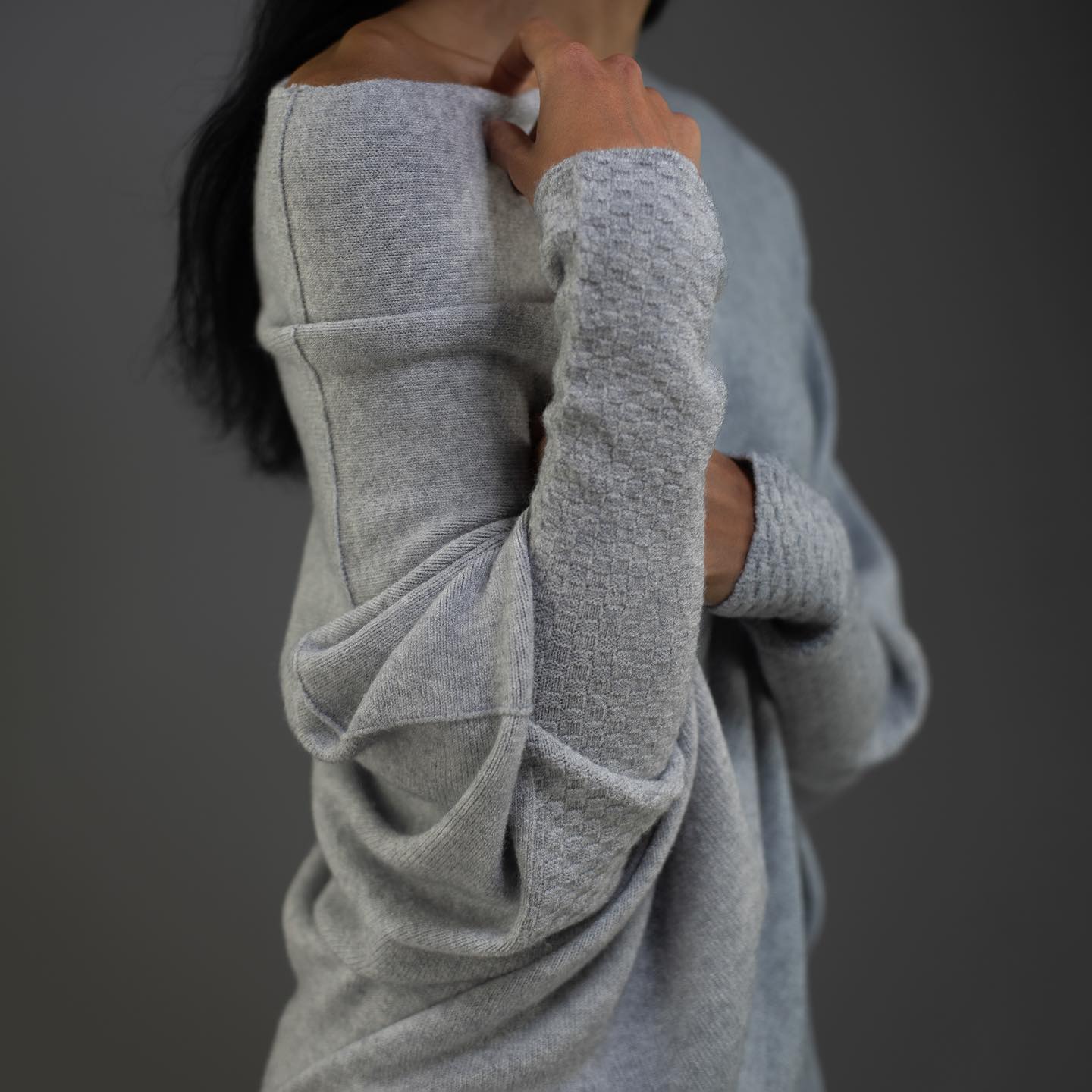 Celestina | Women's Off Shoulder Long Sleeve Sweater - Image 6