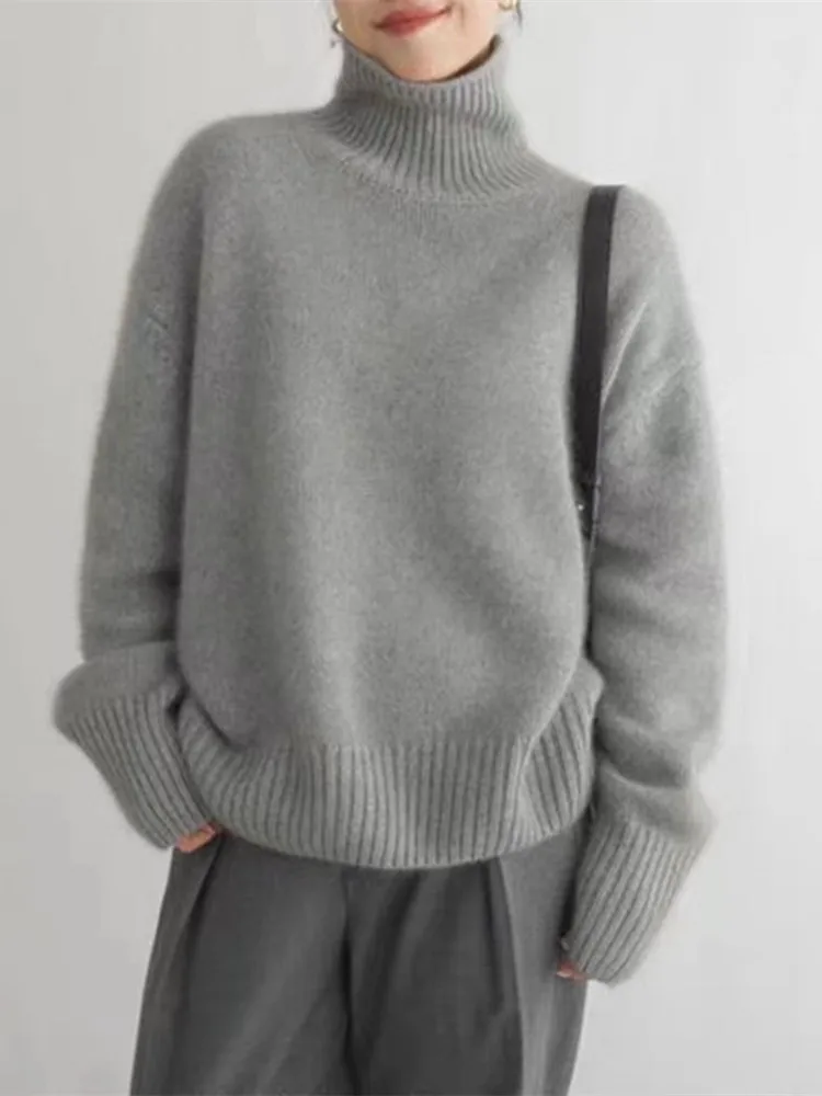 Chloe™ | Sweater With High Collar - Image 6