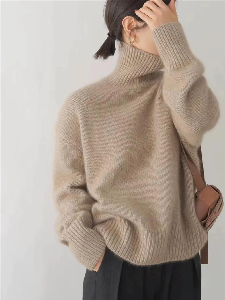Chloe™ | Sweater With High Collar - Image 7