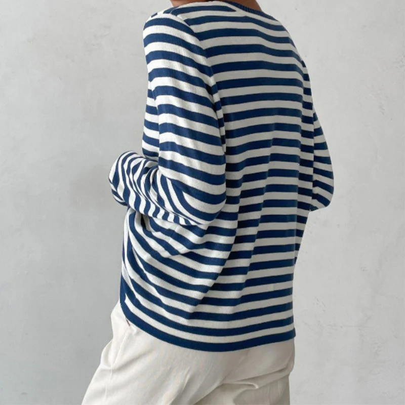 Dana™ | Elegant Striped Summer T-Shirt - Image 12