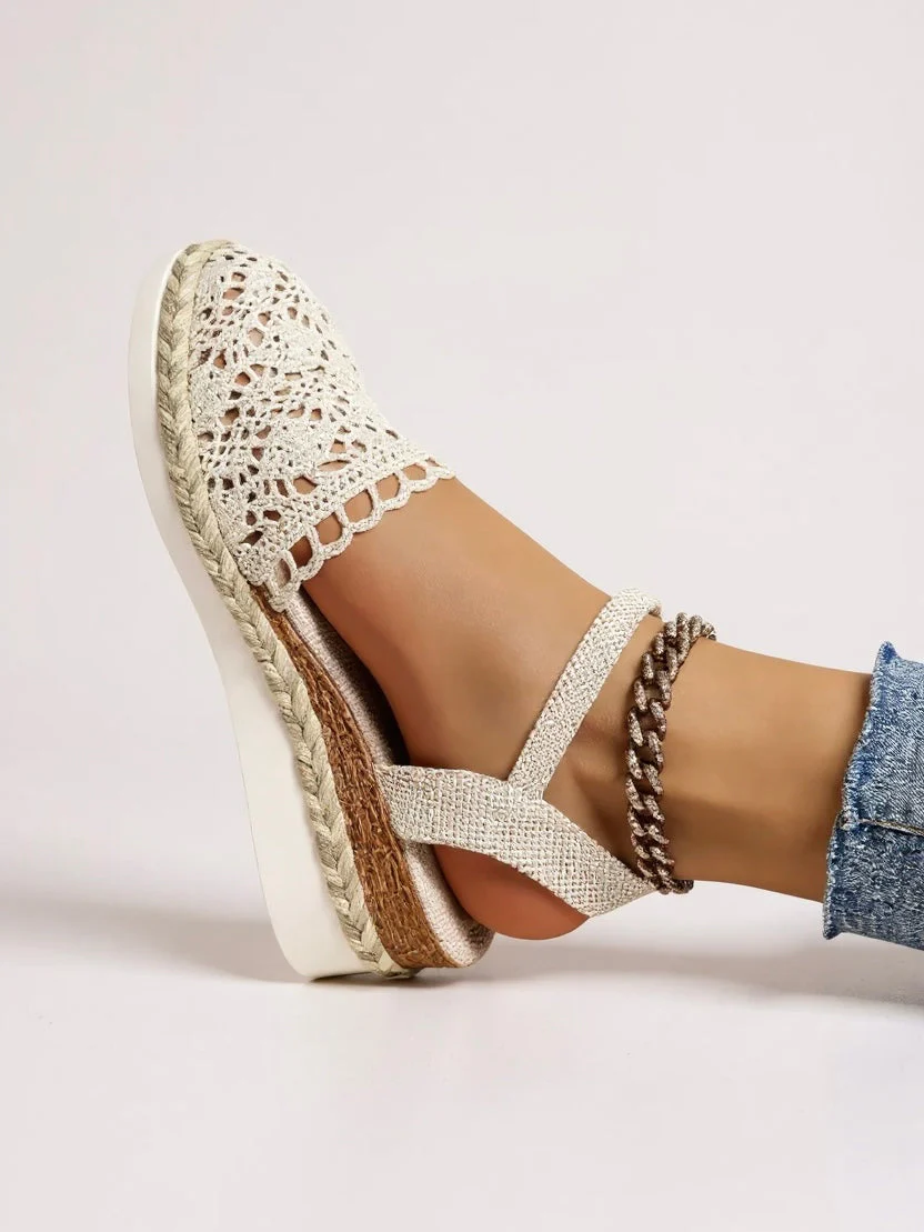 Darby | Women's Boho Woven Platform Sandals - Image 3