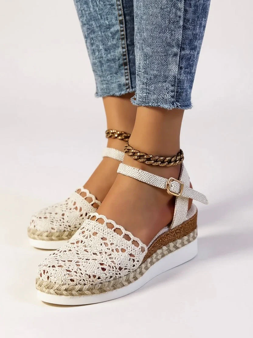 Darby | Women's Boho Woven Platform Sandals - Image 9