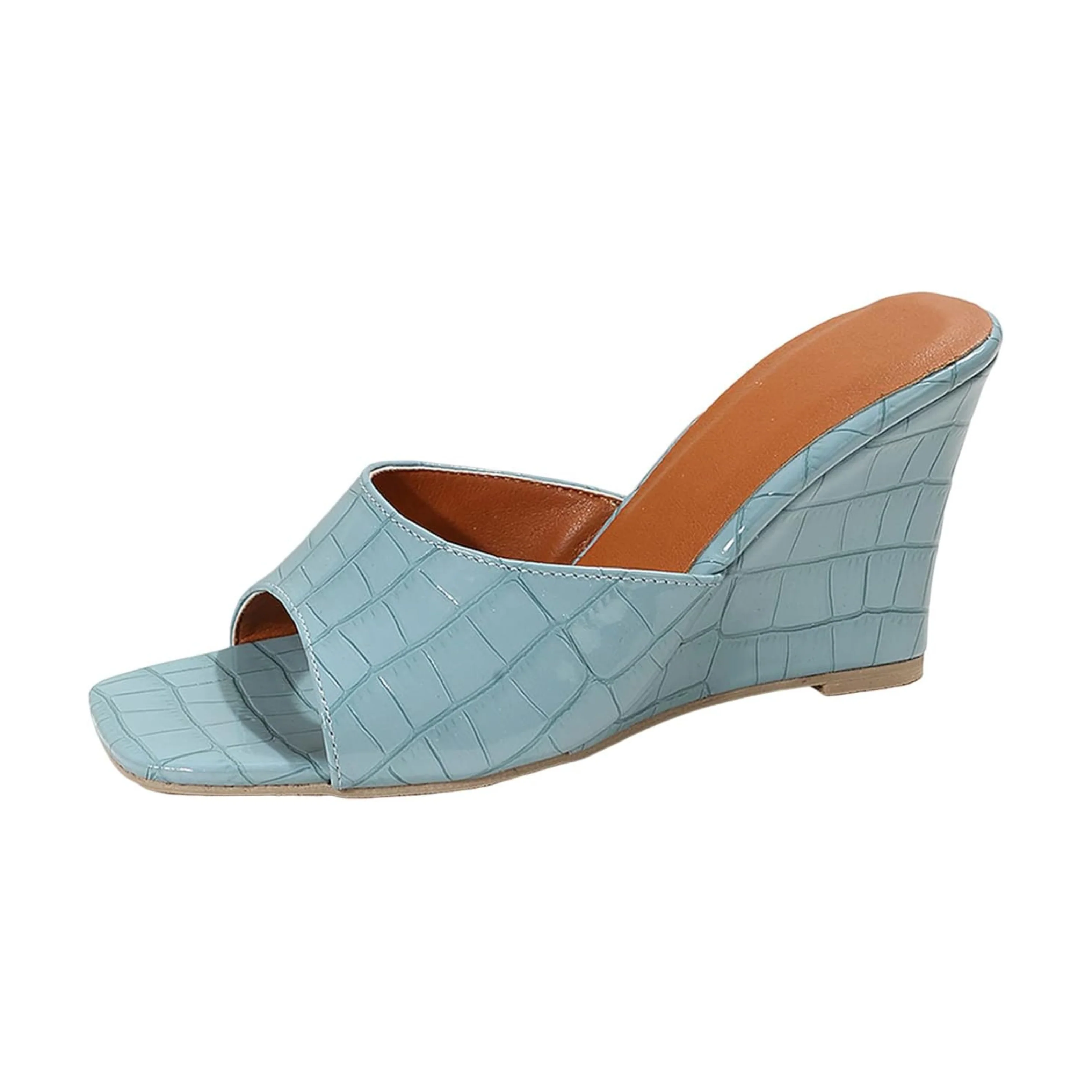 Eden | Women's Leather Wedge Cushioned Shoes - Image 19