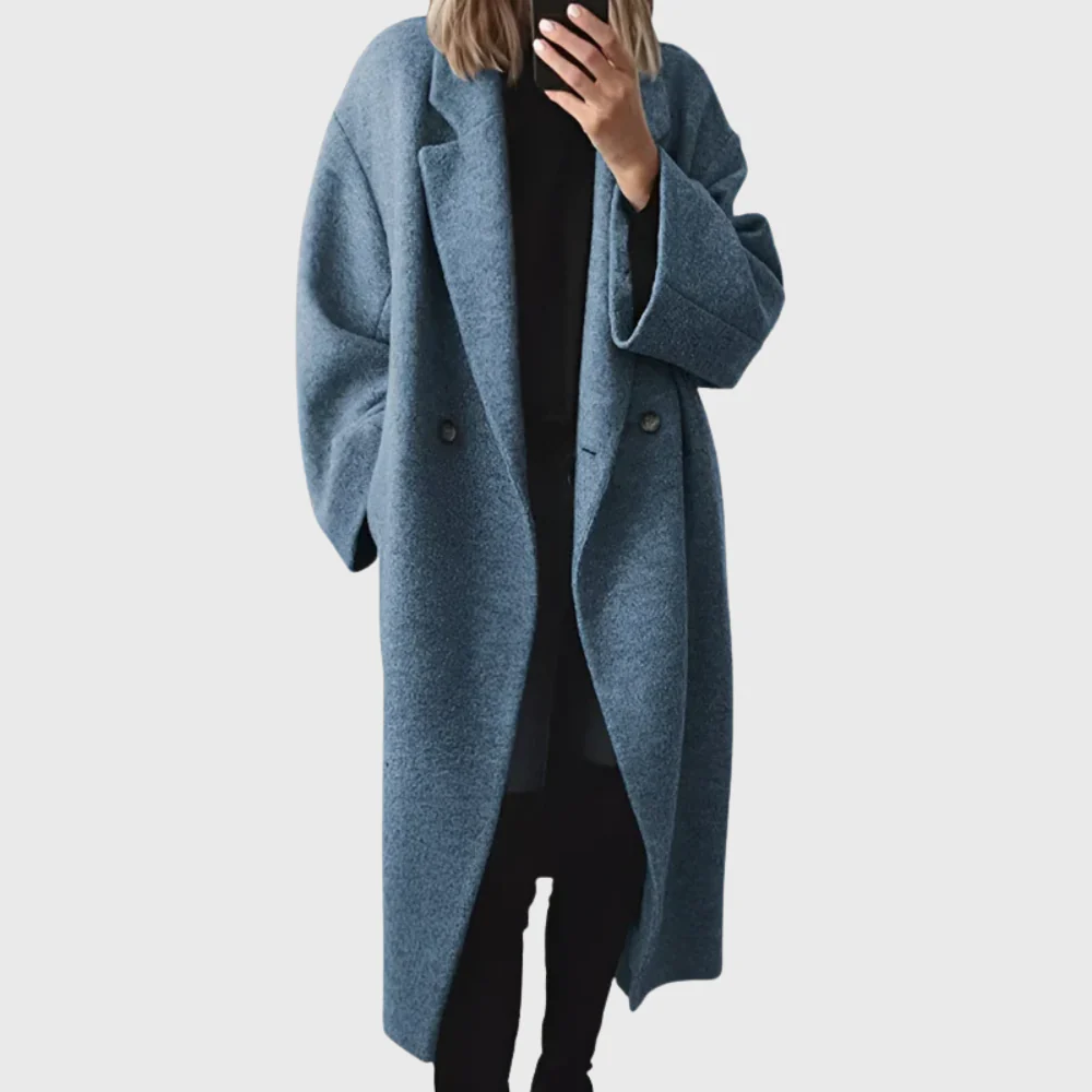 Elda™ | Cosy Longline Overcoat - Image 3