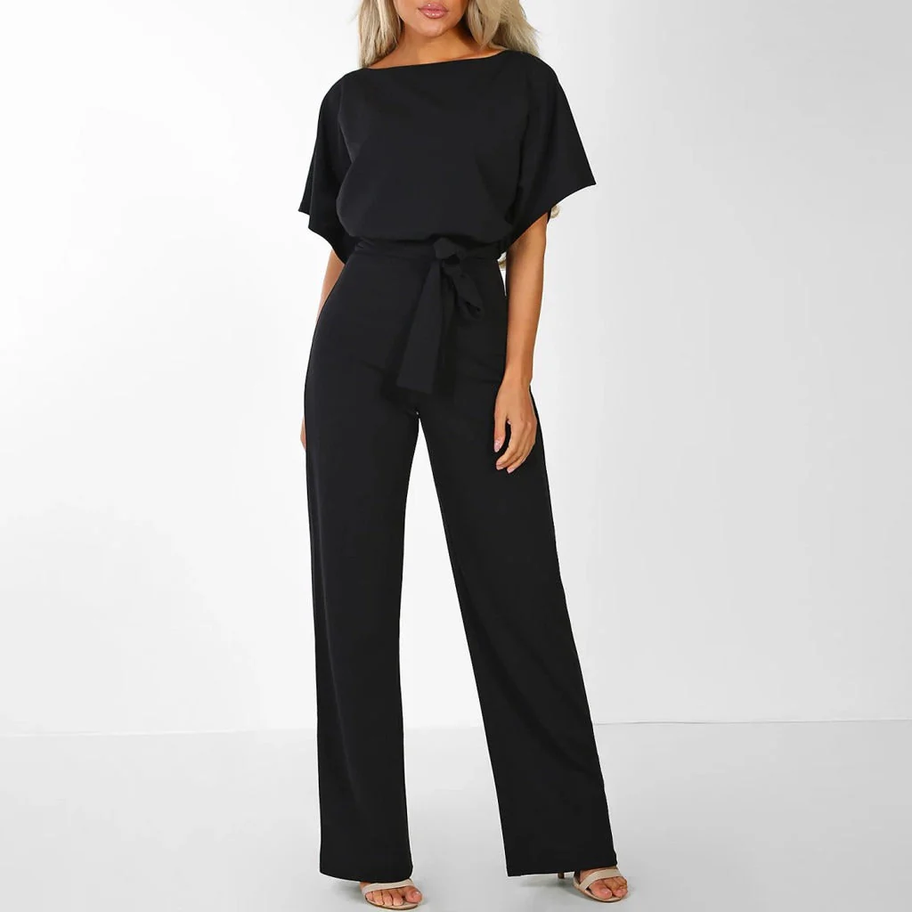 Elijah™ | Belted Wide-Leg Jumpsuit - Image 2