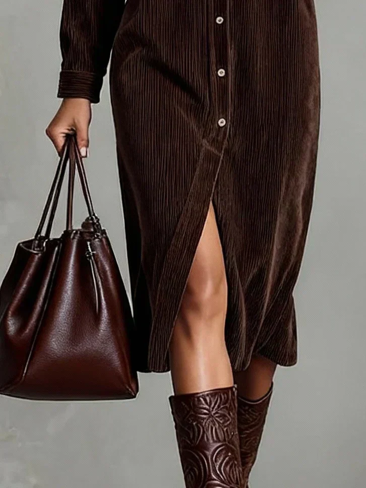 Elle™ | Chic Flared Hem Dress - Image 7