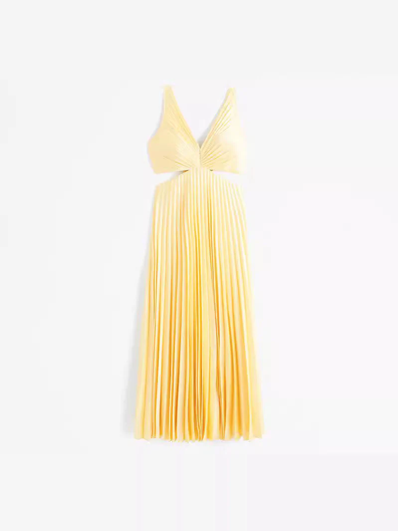 Elle | Women's Wedding Guest V-Neck Maxi Dress Evening - Image 6
