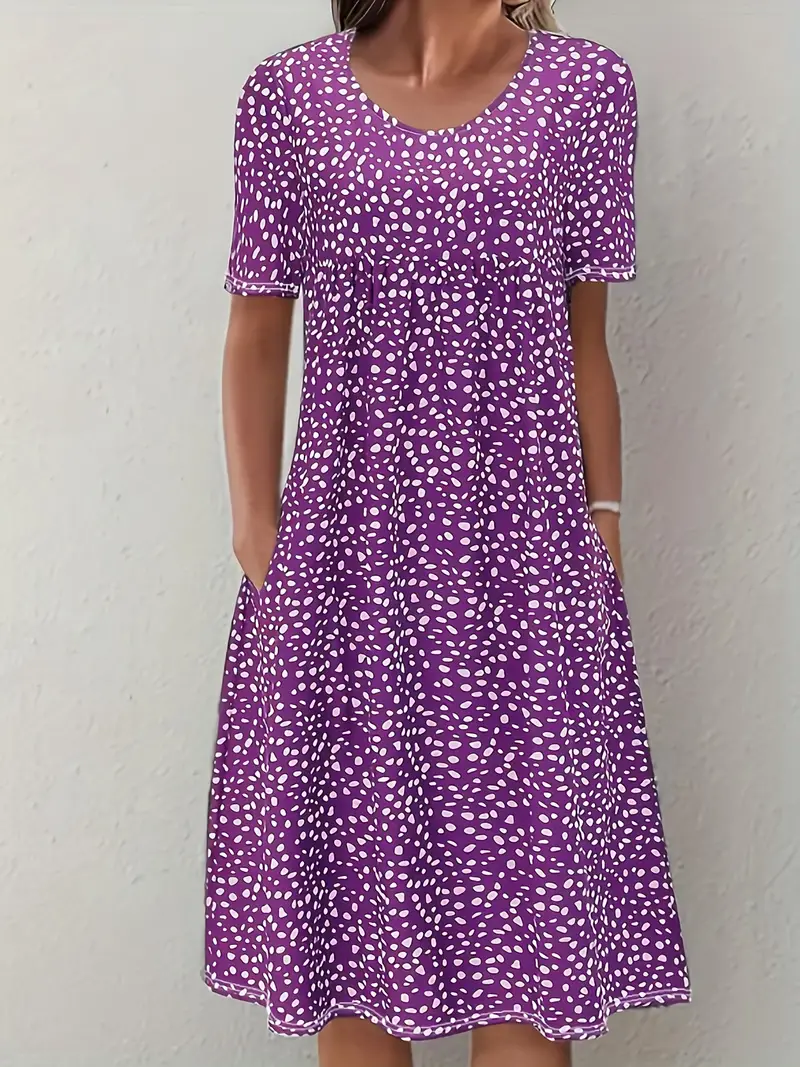 Faith | Women's Flowy Elegant Dress Evening - Image 4