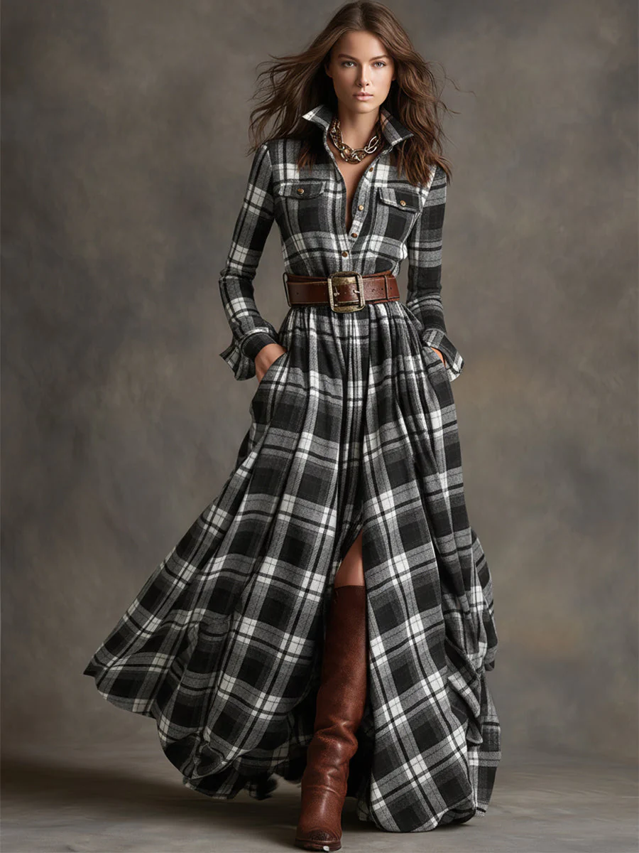 Felicity™ | Classic Button-Up Shirt Dress - Image 11