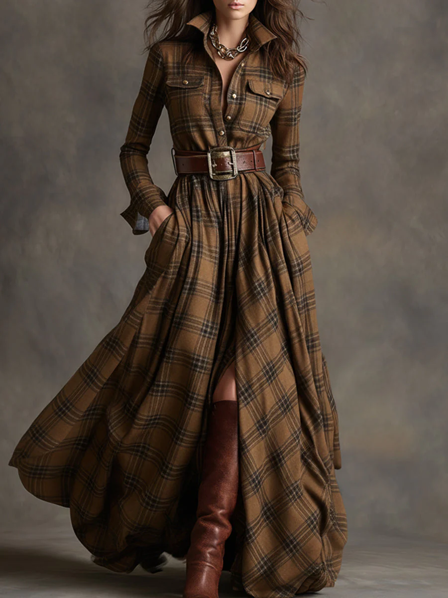 Felicity™ | Classic Button-Up Shirt Dress - Image 3
