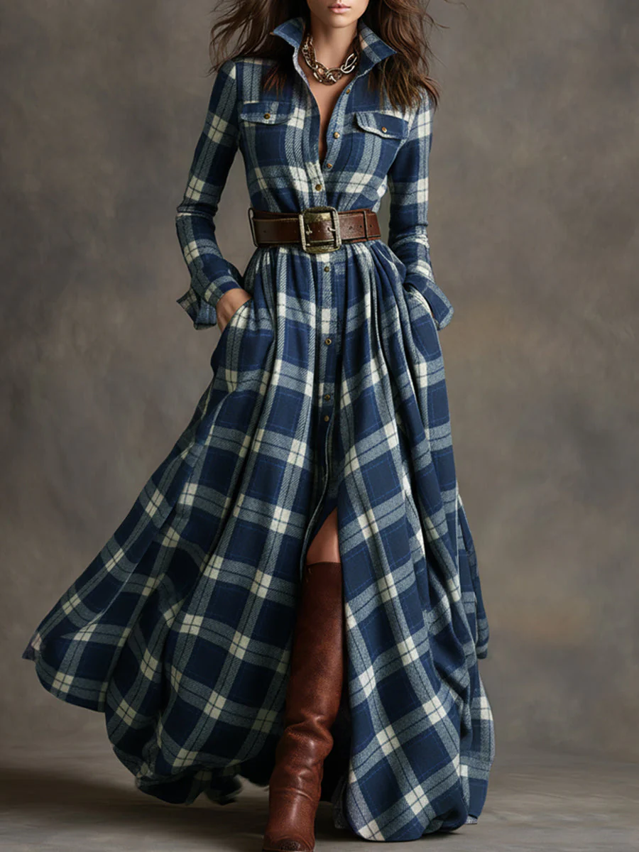 Felicity™ | Classic Button-Up Shirt Dress - Image 4