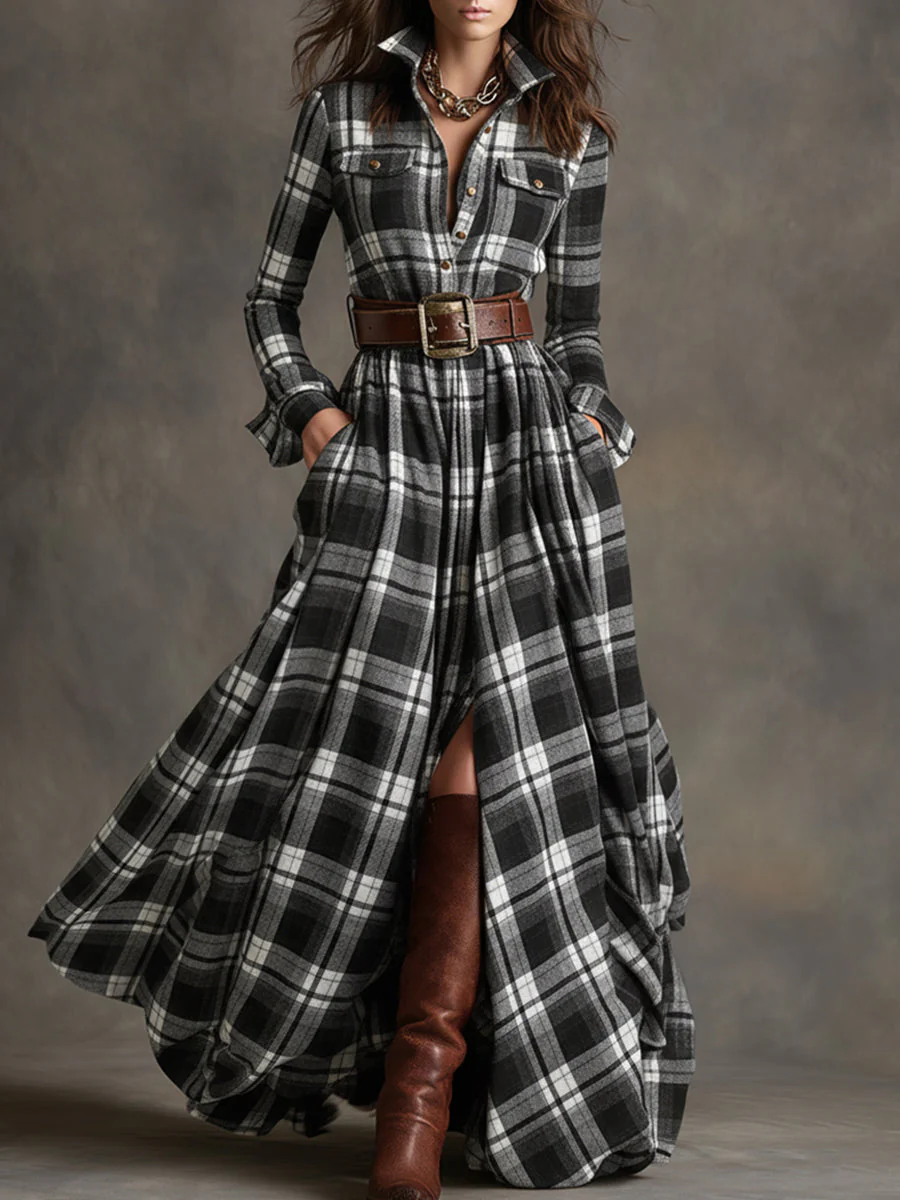 Felicity™ | Classic Button-Up Shirt Dress - Image 5