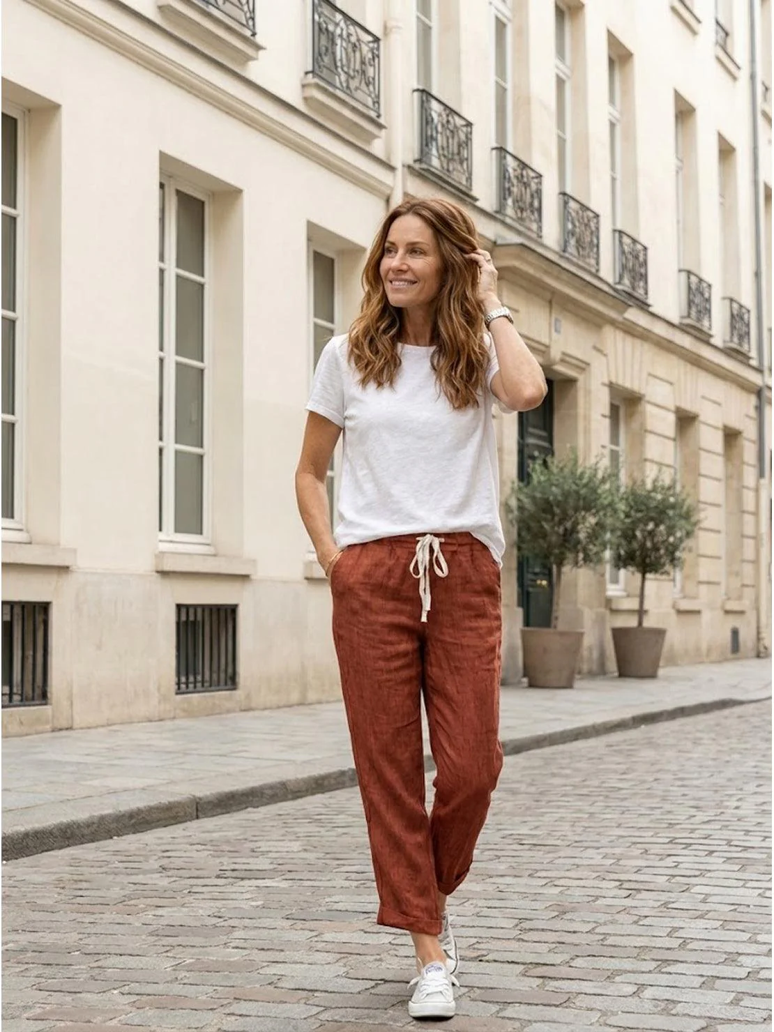 Felicity | Women's Drawstring Casual Pants - Image 11