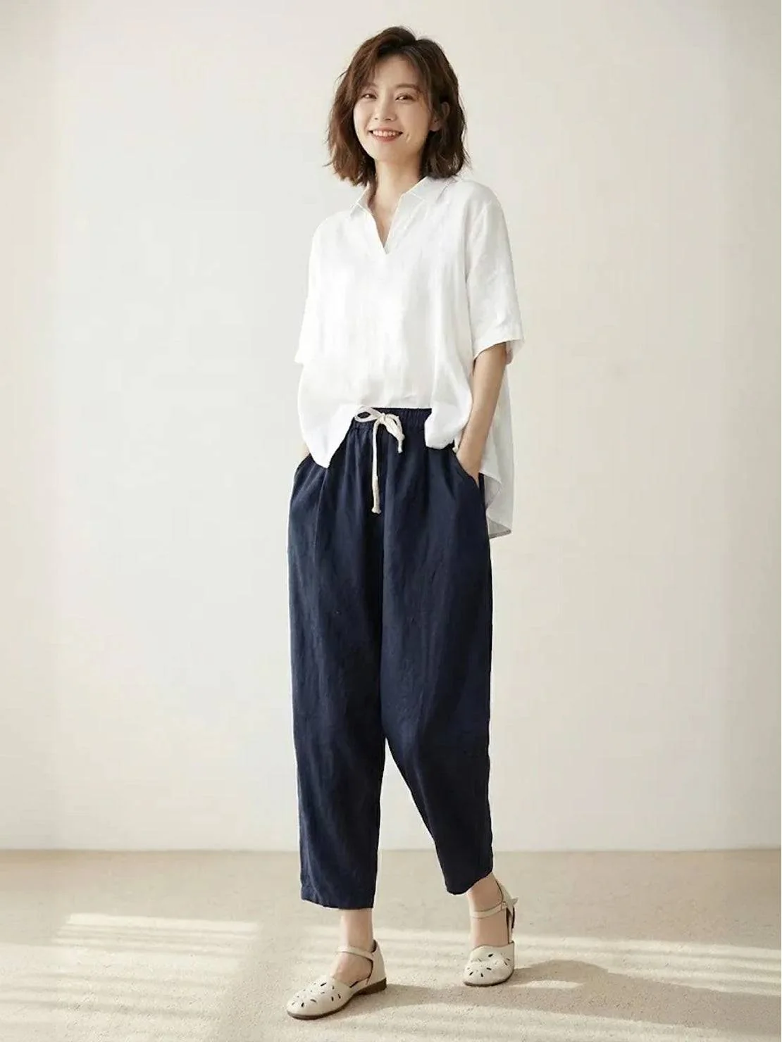 Felicity | Women's Drawstring Casual Pants - Image 16