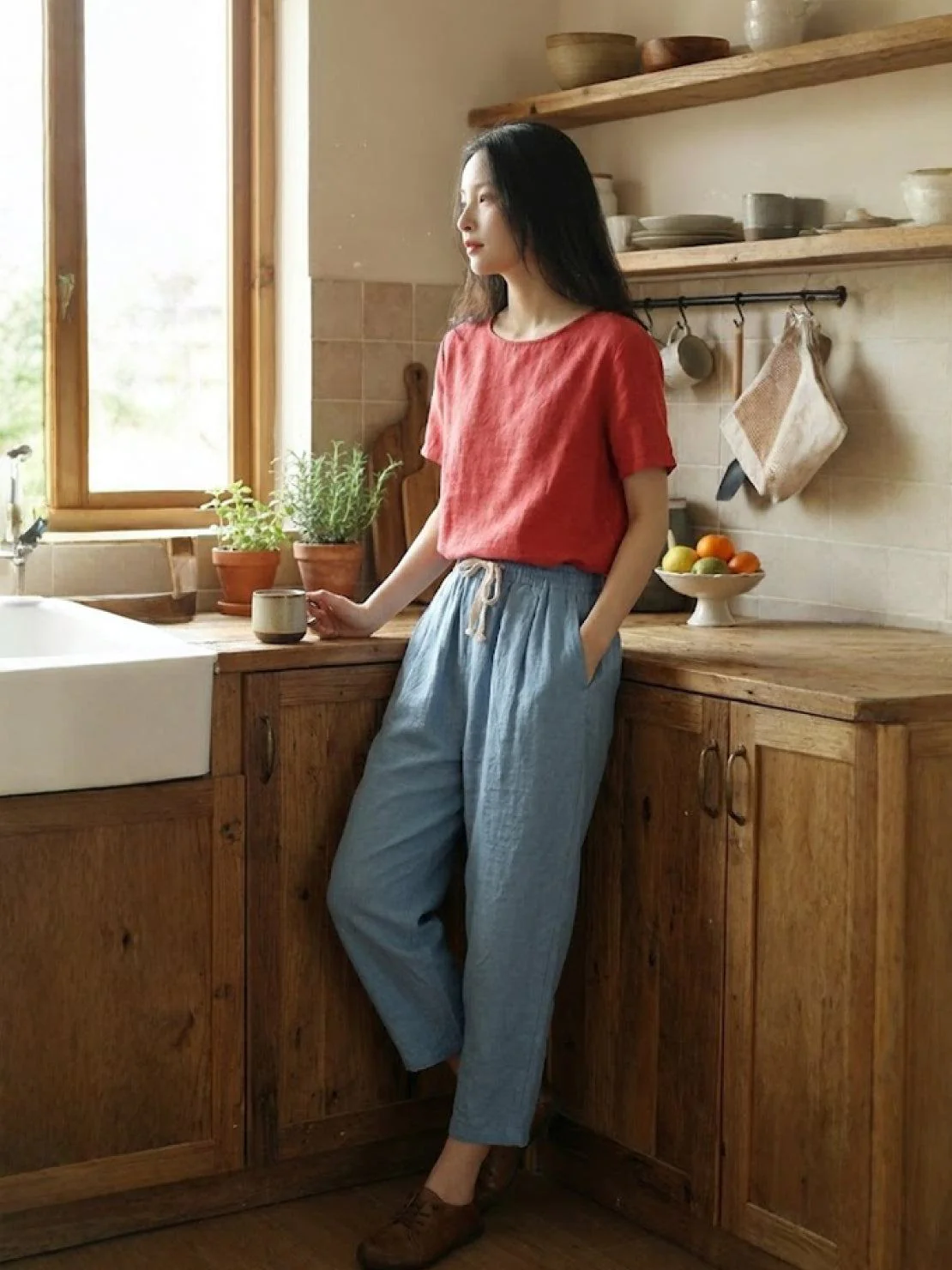 Felicity | Women's Drawstring Casual Pants - Image 25