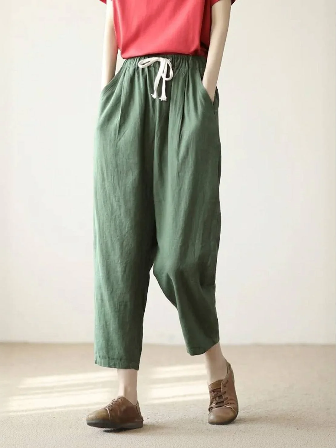 Felicity | Women's Drawstring Casual Pants - Image 26